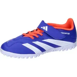 adidas Unisex Predator Club Hook-and-Loop J Fußballschuhe - Fußballschuhe für Jungen mit Klettverschluss, ideal für Kunstrasen und Hartplätze, bieten Komfort und Stabilität für junge Spieler.