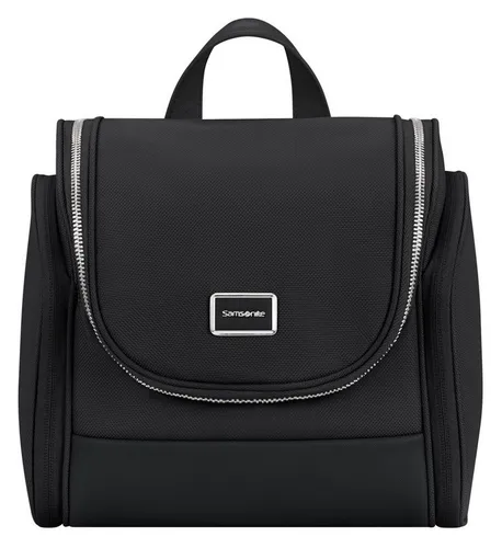 Samsonite IMAGE Hanging Toilet Kit - Kulturtasche für Reisen, aus 90% recyceltem Nylon, mit praktischer Aufhängung und mehreren Fächern für optimale Organisation.