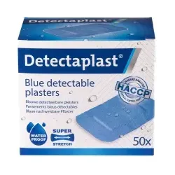 Detectaplast Premium Pflaster, detektierbar und elastisch 8051 , Maße 50 x 72 mm, 50 Stück