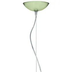 Kartell FL/Y Sospensione Verde Oliva 09030VO - Lampen – Minimalistische Pendelleuchte mit schwebender Eleganz und gleichmäßiger Beleuchtung für eine warme Atmosphäre in jedem Raum.