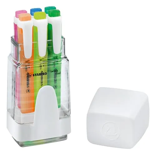 STABILO - Textmarker - swing cool Pastel - 6er Box
