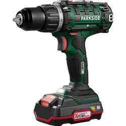PARKSIDE® 20 V Akku-Bohrschrauber »PABS 20-Li I9« - Schlagschrauber mit 20 V Lithium-Ionen-Akku, 2-Gang-Getriebe und integrierter LED-Arbeitsleuchte für präzises Arbeiten in Holz, Metall und Kunststoff. Inkl. 17-teiligem Zubehör und praktischem Aufbewahrungskoffer.