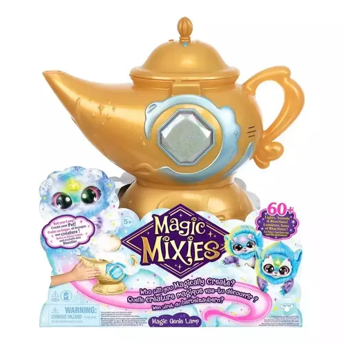 Magic mixies S3 Wunderlampe (MS14833) - Magische Stofftierlampe, zaubert Licht und Freude für Kinder jeden Alters