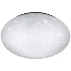 Celina LED-Deckenleuchte Sternenhimmel, Weiß, 40 cm - Die runde Celina LED-Deckenleuchte in Weiß bringt einen funkelnden Sternenhimmel in Ihr Badezimmer. Ideal für helle Beleuchtung und ein romantisches Ambiente.