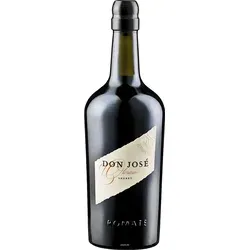 Romate Sherry Don Jose Oloroso - Kraftvoller Genuss - Sonstige Spirituosen, trockener Oloroso Sherry mit 91 Punkten von Guia Penin, ideal als Aperitif oder zu Tapas und Fischgerichten, lange im Holz gereift.