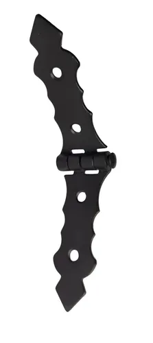 Möbelscharnier Retro 15cm schwarz Türbeschlag Scharnier Türband Antik 1 Stück