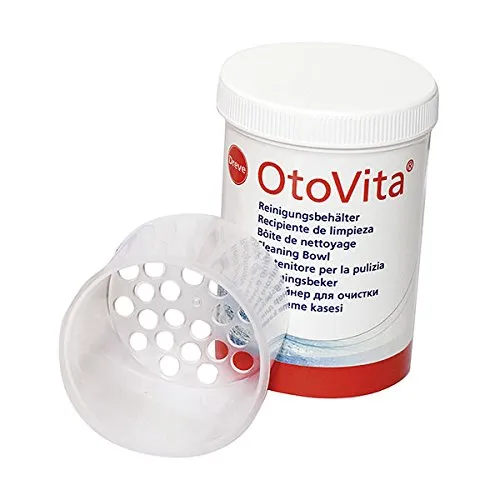 1x OtoVita Reinigungsbehälter für Hörgeräte