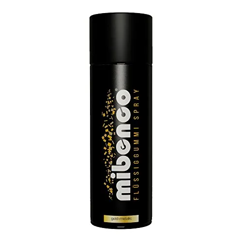 Mibenco Flüssiggummi Spray/Sprühfolie Gold-Metallic Matt 400 ml