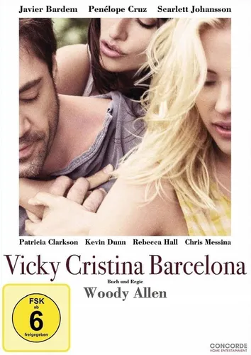 DVD VICKY CRISTINA BARCELONA - Scarlett Johansson & Penélope Cruz - Komödie & Romantik, neu und unveröffentlicht, mit Starbesetzung und einzigartiger Regie von Woody Allen, ideal für Filmfans!