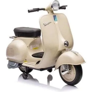 VESPA 150 VL1T Kinder Motorrad - Batteriebetriebenes Fahrzeug mit 12V 7Ah Akku, ideal für Kinder von 3-7 Jahren, ausgestattet mit 2 Motoren und USB-Musikfunktion für noch mehr Fahrspaß.