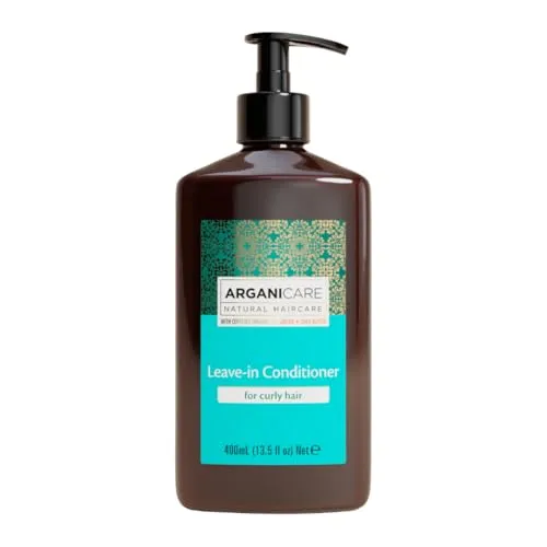 Arganicare | Aloe Vera Leave-in Conditioner | Feuchtigkeit & Pflege | Glanz & Kämmbarkeit | Ohne Ausspülen | 400 ml