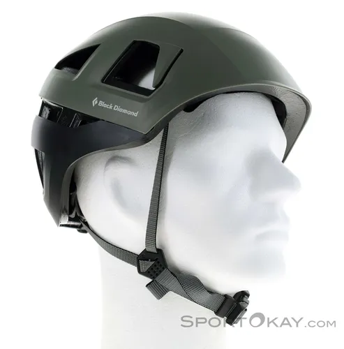Black Diamond Capitan E Kletterhelm - Grau S-M - Kletterhelm für optimale Sicherheit und Komfort, besonders leicht und belüftet für lange Klettertouren.