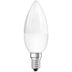 OSRAM E14 LED Kerzenform mit Fernbedienung - dimmbar und farbwechselnd - Energiesparlampe mit 4,5W, ideal für stimmungsvolle Beleuchtung. Farbtemperatur von 2500 - 3000 K und dimmbar für individuelle Lichtgestaltungen.
