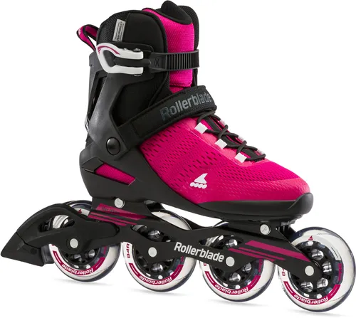 ROLLERBLADE SPARK 90 W Inline Skate 2022 raspberry/black - 39 - Die ROLLERBLADE SPARK 90 W Inline Skates bieten Stabilität und Geschwindigkeit dank höherem Schaft und 90 mm Rollen. Ideal für fortgeschrittene Skater, mit komfortablem Innenfutter und einfacher Anpassung.