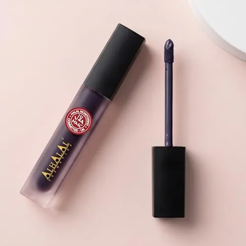 Al Halal Matte Flüssig Lippenstift langanhaltend bis zu 24 Stunden vegan und frei von Tierversuchen | Halal, Alkoholfrei, Vegan, Langanhaltend (AL-60-SANIA)