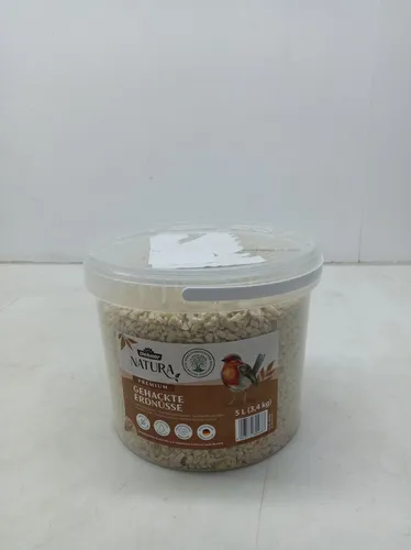 Dehner Natura Premium Wildvogelfutter, gehackte Erdnuesse schalenfrei,3.4 kg