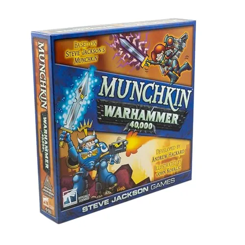 Steve Jackson Games 4481 - Munchkin Warhammer 40k (englische Ausgabe)