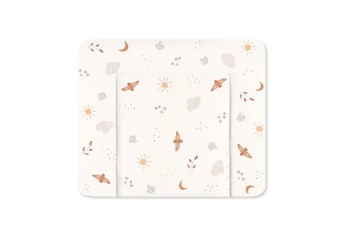 Julius Zöllner Wickelauflage Softy 75x85 Folie Night & Day - Hochwertige Wickelauflage für Jungen & Mädchen, mit wasserabweisender Folie und weicher Polsterung für optimalen Komfort beim Wickeln.