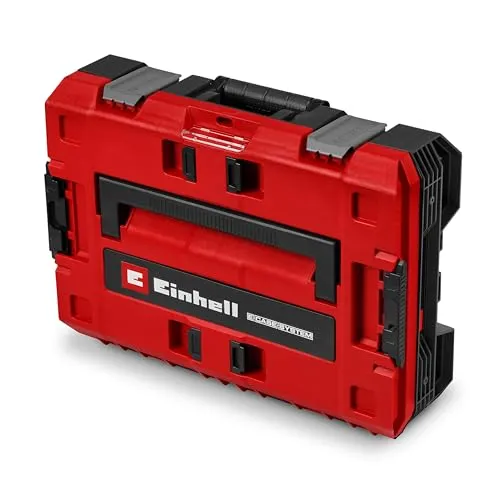 Einhell Werkzeugkoffer E-Case S-F SEALED - Praktischer Werkzeugkoffer für die sichere Aufbewahrung und den einfachen Transport von Werkzeugen und Zubehör. Robuste Bauweise, ideal für den professionellen Einsatz.