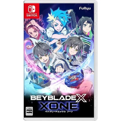Beyblade X: XONE für Nintendo Switch - Japan Version - PC- & Videospiele, inkl. Handbuch und Beyblade, ohne Regionalsperre für grenzenlosen Spielspaß!