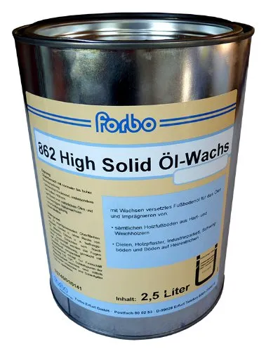 Forbo 862 High Solid Öl-Wachs 2,5L Fußbodenöl Fußbodenwachs