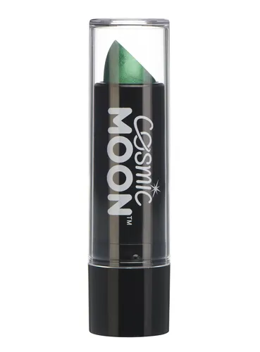 Cosmic Moon Metallic Lippenstift grün - Metallisch schimmernder Lippenstift für
