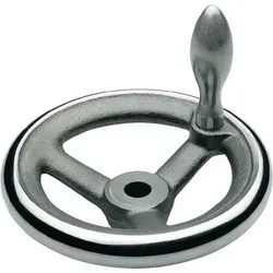 Handrad GN 950 b 18mm d1 160mm d2 16mm GANTER