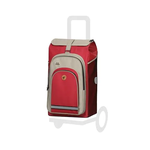 Andersen Einkaufstrolley Shopper Tasche Hydro 2.1 - Farbenvielfalt - Einkaufstrolleys, praktische und stilvolle Tasche in Rot, ideal für müheloses Einkaufen und Transport.