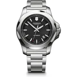 Victorinox Schweizer Armee INOX Mechanical 241837 Herrenuhr - Armbanduhren mit robustem Edelstahl-Gehäuse, 200m wasserdicht und Saphirglas für höchsten Schutz – ideal für Abenteuer und Alltag.