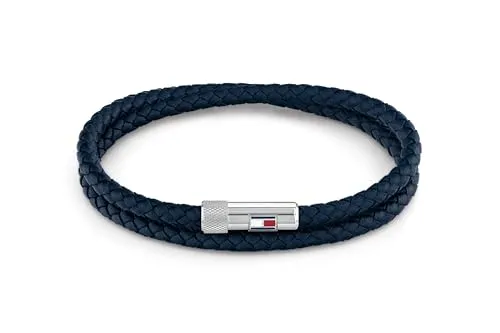 Tommy Hilfiger Jewelry armband für Herren aus Leder Blau - 2790264S