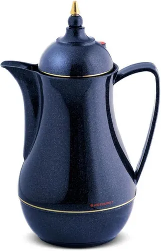 ROTPUNKT Isolierkanne 1L - Premium Kaffekanne Made in Germany - Thermosflasche mit doppelwandigem Rosalin-Glas, hält Getränke bis zu 24 Std. heiß und 36 Std. kalt. Genießen Sie perfekten Geschmack ohne Wärmeverlust dank des praktischen Drehverschlusses.