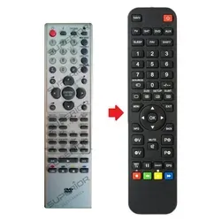 Ersatz Fernbedienung für Orion 26PL6905DVD | TV-19PL155DVD | TV-22PL156DVD