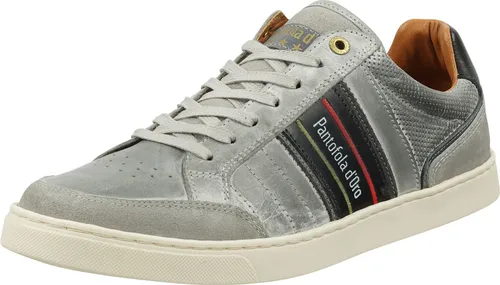 Pantofola d'Oro Sneaker Leder - Hochwertige Sneaker aus Glattleder und Veloursleder, vereinen sportliche Eleganz mit ansprechendem Design für einen stilvollen Auftritt.