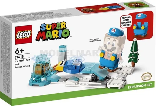 LEGO 71415 Pack Von Erweiterung Kostüm von Mario Eis E Welt Eis - LEGO Erweiterungsset für Mario, erlebe spannende Abenteuer in der Eiswelt mit einzigartigen Kostümen!