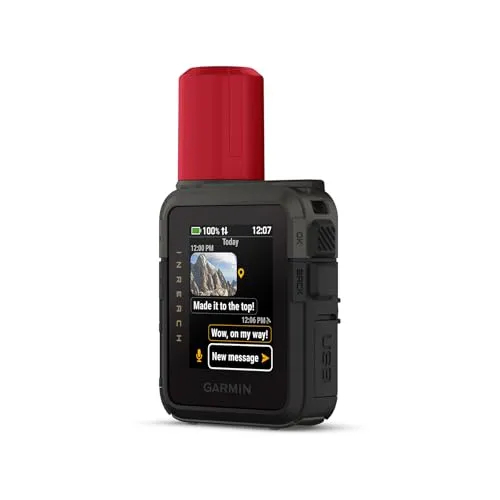 Garmin inReach Mini 3 Plus - Kompaktes Satelliten-Kommunikationsgerät - Leichtes und robustes Satellitenkommunikationsgerät mit SOS-Funktion, ideal für Abenteuer in abgelegenen Gebieten. Bleibe in Kontakt, auch ohne Mobilfunkempfang.