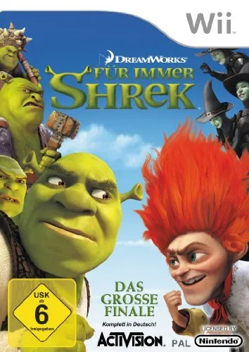 Für immer Shrek - PC- & Videospiel - Erlebe das Abenteuer mit Shrek in diesem unterhaltsamen Spiel. Ideal für Fans von lustigen Geschichten und aufregenden Herausforderungen.