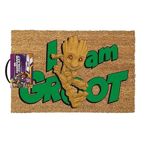 Pyramid – Paillasson en Fibre de Coco – I Am Groot – 40x60cm – Licence officeille