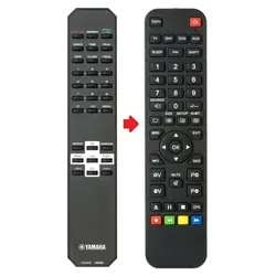 Ersatz Fernbedienung Yamaha CDX-396 | CDX-469 | CDX-596