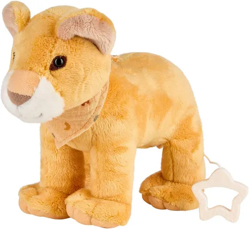 Sterntaler® Spieluhr Löwe Leo L - Gelb - Spieluhr für Babys ab Geburt mit herausnehmbarem Spielwerk, spielt die Melodie 'Sandmann lieber Sandmann'. Ideal zur Beruhigung und zum Einschlafen.
