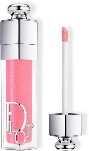 DIOR Addict Lip Maximizer 010 Holographic Pink - Lippenstift mit 90% natürlichen Inhaltsstoffen, sorgt für sofortigen Volumeneffekt und 24 Stunden Feuchtigkeitspflege, ideal als Primer oder einzeln tragbar.