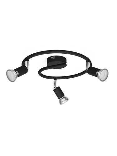 Philips Limbali Deckenstrahler GU10 Weiß - Flexibel und Stilvoll - Lampen - Hochwertige Deckenstrahler mit beweglichen Spotköpfen für individuelles Lichtdesign. Ideal für jede Wohnraumgestaltung und anpassbar mit GU10 Leuchtmitteln bis 50W.