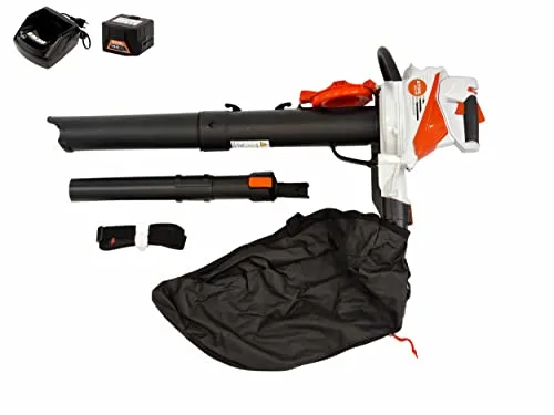 STIHL Akku Saughäcksler SHA 56 - Akku-Betrieb, inklusive Akku AK20 und AL101 Ladegerät für effizientes Laubblasen und -häckseln