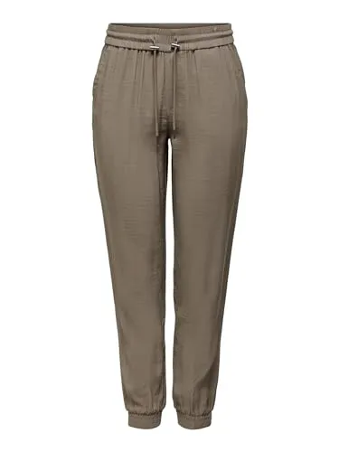 ONLY Female Klassische Hose Loose Fit - Klassische Jeans im Loose Fit, ideal für lässige Outfits mit mittlerer Taille und bequemer Passform aus 92% Viskose für hohen Tragekomfort.