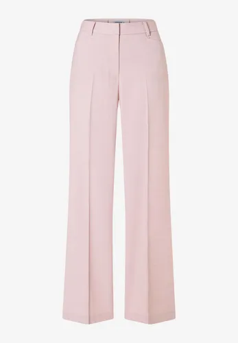 MORE & MORE PES-CV Blend Anzughose Wide Le 0825 in Sorbet Rose 44 - Elegante Anzughose mit weitem Bein und Bügelfalte von MORE & MORE. Der zarte Rosaton und die komfortable Passform machen sie zum vielseitigen Key-Piece für jeden Anlass.
