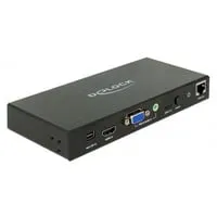 Delock Multi-AV to HDMI Converter - Multiformat Scaler und Switcher - Switches, KVM Switch - Hochwertiger Converter für die einfache Umwandlung von Multiformat-Signalen in HDMI, ideal für Multimedia-Anwendungen.