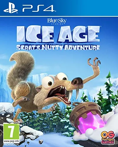 Ice Age: Scrat's Nutty Adventure (PlayStation 4) - 3D-Plattformspiel mit Scrat, erlebe spannende Abenteuer durch bekannte Ice Age Schauplätze und besiege gefährliche Feinde!