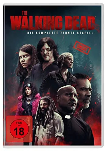The Walking Dead - Staffel 10 [6 DVDs] - Packende Zombie-Action und spannende Charakterentwicklungen, perfekt für Fans des Horror-Genres.