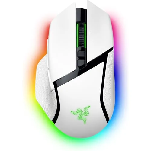 Razer Basilisk V3 Pro - Kabellose Gaming-Maus mit HyperScroll Tilt Wheel, 30K Optischer Sensor für blitzschnelles Scrollen und ultragenaues Zielen