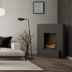 muenkel design Nook Elektrokamin mit Opti-myst - Moderner Elektro-Kamin für Raumecken, bietet realistische Flammenillusion und schafft eine gemütliche Atmosphäre in jedem Raum.