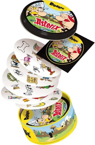 Dobble Asterix - Das schnelle Spiel mit Asterix und Obelix - Gesellschaftsspiel mit 55 Karten, ideal für Asterix-Fans. Finde die Symbole und gewinne in fünf spannenden Spielvarianten!